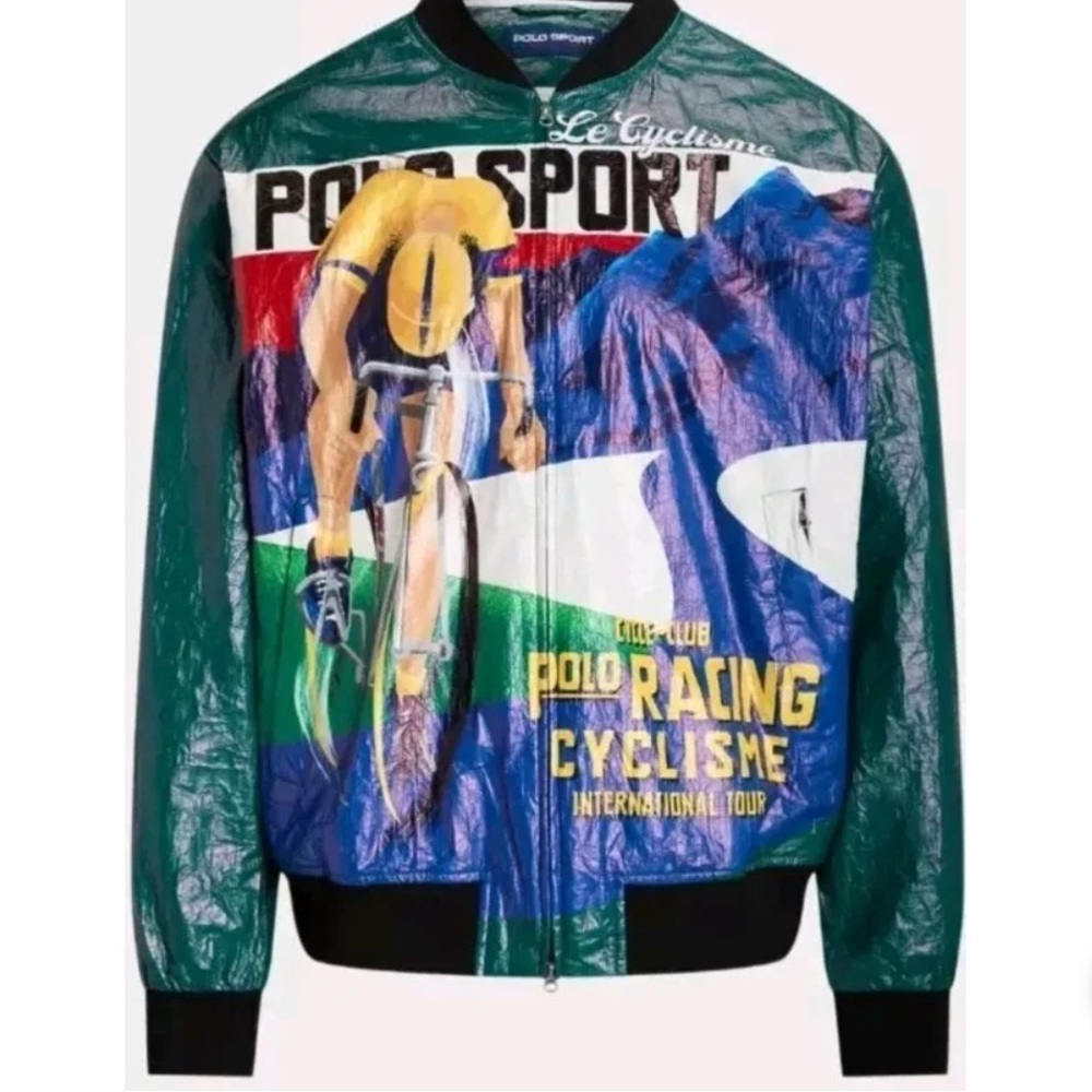 Polo Sport by Ralph Lauren graphic cyclist Jacket